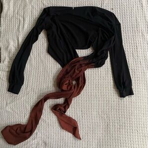 Purusha People wrap top size Small